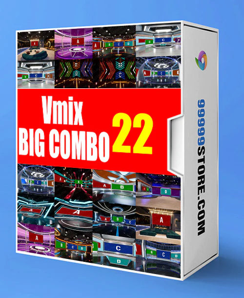 29 SUPER COMBO VMIX VIRTUAL STUDIO ( +429 VMIX VIRTUAL STUDIO SET )