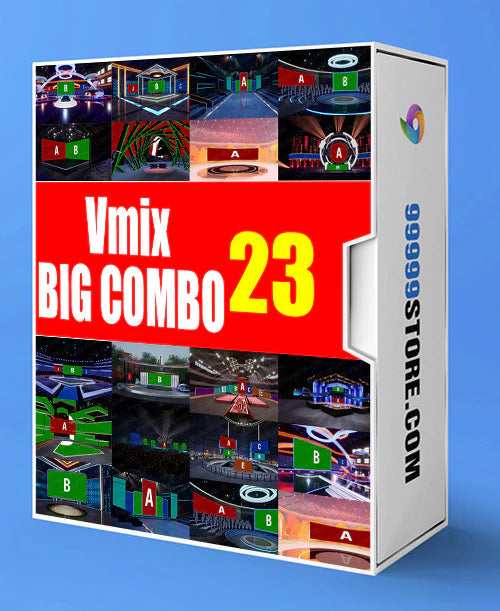 29 SUPER COMBO VMIX VIRTUAL STUDIO ( +429 VMIX VIRTUAL STUDIO SET )