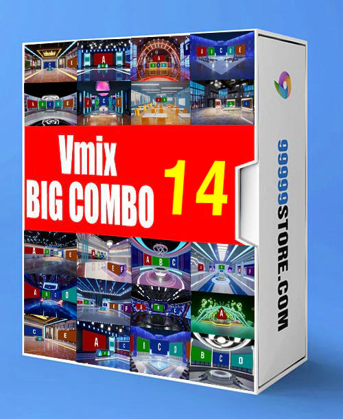 29 SUPER COMBO VMIX VIRTUAL STUDIO ( +429 VMIX VIRTUAL STUDIO SET )