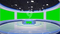Virtual Set Green Screen 4K - News 144 Table