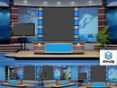 Virtual Studio Sets PNG - 4K NEWS 01 PNG 99999Store