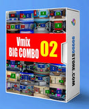 Virtual Studio Sets VMIX - SUPER COMBO 4K - VOL.02 vMix 99999Store