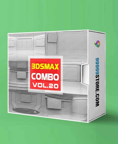 Virtual Studio Sets C4D - COMBO TALK 4K - VOL 20 C4D-Fox 99999Store