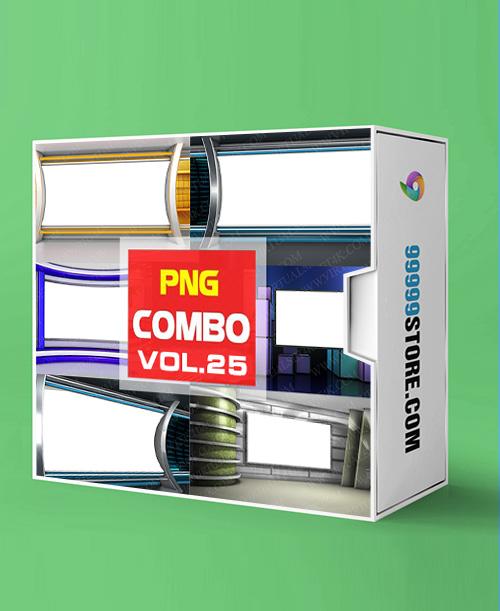 Virtual Studio Sets PNG - COMBO MIX - VOL 25 PNG-partner 99999Store