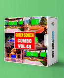 Virtual Set Green Screen 4K - COMBO VOL 48