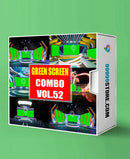 Virtual Set Green Screen 4K - COMBO VOL 52