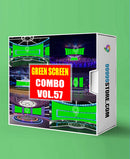 Virtual Set Green Screen 4K - COMBO VOL 57