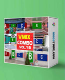 Virtual Studio Sets VMIX - VIRTUAL SET COMBO CHRISTMAS - VOL 18 vMix-Fox 99999Store