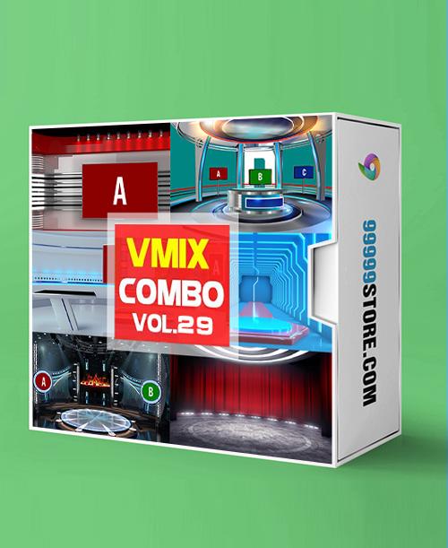 Virtual Studio Sets VMIX - COMBO MIX - VOL 29 vmix-partner 99999Store