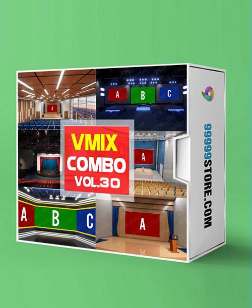 Virtual Studio Sets VMIX - COMBO MIX - VOL 30 vmix-partner 99999Store