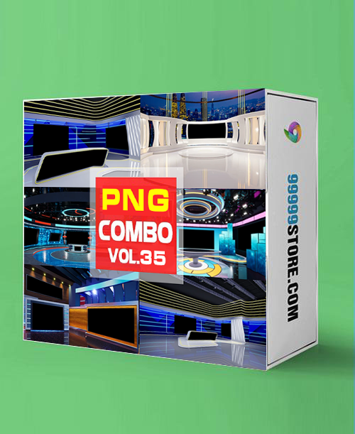 Virtual Studio Sets PNG - COMBO MIX - VOL 35 PNG-partner 99999Store