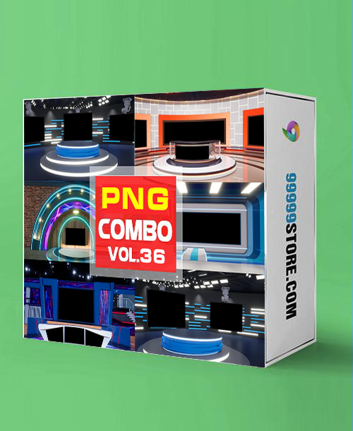 Virtual Studio Sets PNG - COMBO MIX - VOL 36 PNG-partner 99999Store