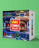 Virtual Studio Sets VMIX - COMBO MIX - VOL 37 vmix-partner 99999Store
