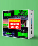 Virtual Set Green Screen 4K - COMBO VOL 65