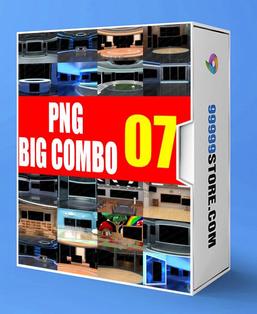 Virtual Studio Sets PNG - SUPER COMBO 4K - VOL.07 PNG-Fox 99999Store