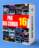 PNG - SUPER COMBO 4K - VOL.16