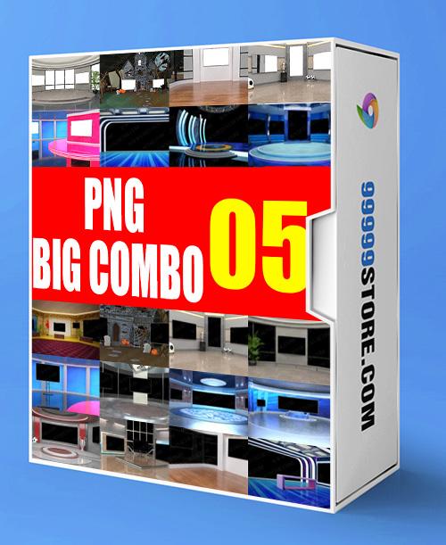 Virtual Studio Sets PNG - SUPER COMBO 4K - VOL.05 PNG-Fox 99999Store