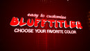 Blufftitler CM584 - Your Titler BT Blufftitler 99999Store