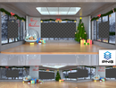 Virtual Studio Sets PNG - 4K Christmas 01 PNG-Fox 99999Store