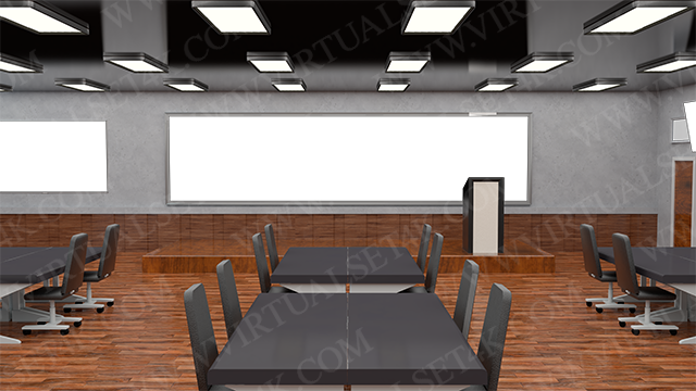Virtual Studio Sets PNG - 4K Study 02 PNG-Fox 99999Store
