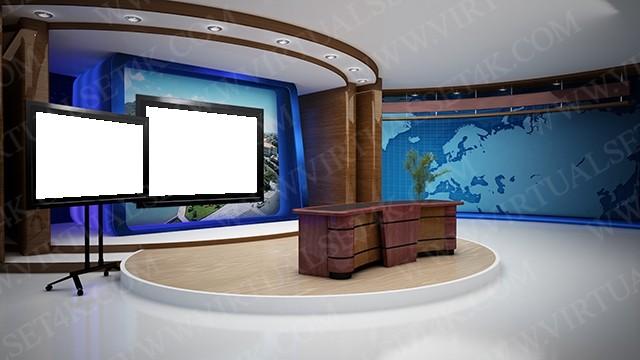 Virtual Studio Sets PNG - 4K NEWS 17 PNG 99999Store