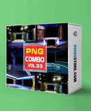 Virtual Studio Sets PNG - COMBO MIX - VOL 33 PNG-partner 99999Store