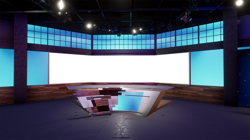 Virtual Studio Sets PNG - 4K News 50 PNG-partner 99999Store