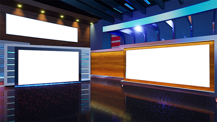 Virtual Studio Sets PNG - 4K News 64 PNG-partner 99999Store