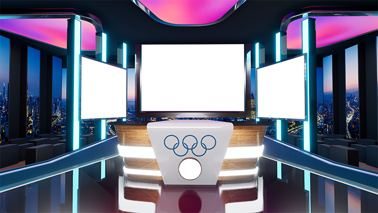Virtual Studio Sets PNG - 4K Sport 06 PNG-partner 99999Store