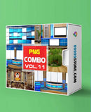 Virtual Studio Sets PNG - COMBO MIX 4K - VOL.11 PNG 99999Store