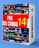 Virtual Studio Sets PNG - SUPER COMBO 4K - VOL.14 PNG-partner 99999Store