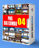 Virtual Studio Sets PNG - SUPER COMBO 4K - VOL.04 PNG 99999Store