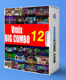 Virtual Studio Sets VMIX - SUPER COMBO 4K - VOL.12 vmix-partner 99999Store
