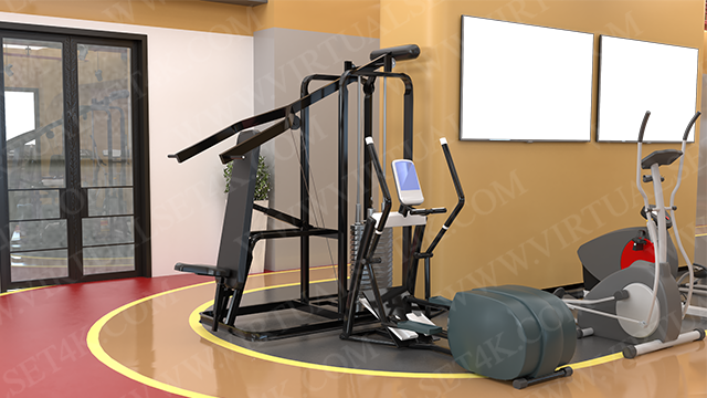Virtual Studio Sets PNG - 4K Gym 03 PNG-Fox 99999Store