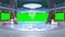 Virtual Studio Sets Virtual Set Green Screen 4K -Christmas 02 GREEN SCREEN 99999Store