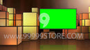 Virtual Studio Sets Virtual Set Green Screen 4K - Executive Notions GREEN SCREEN 99999Store
