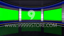 Virtual Studio Sets Virtual Set Green Screen 4K - Executive Power GREEN SCREEN 99999Store