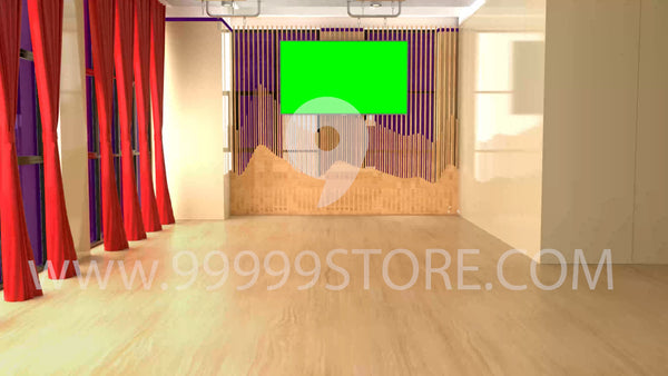 Virtual Studio Sets Virtual Set Green Screen 4K - Gym 04 GREEN SCREEN 99999Store