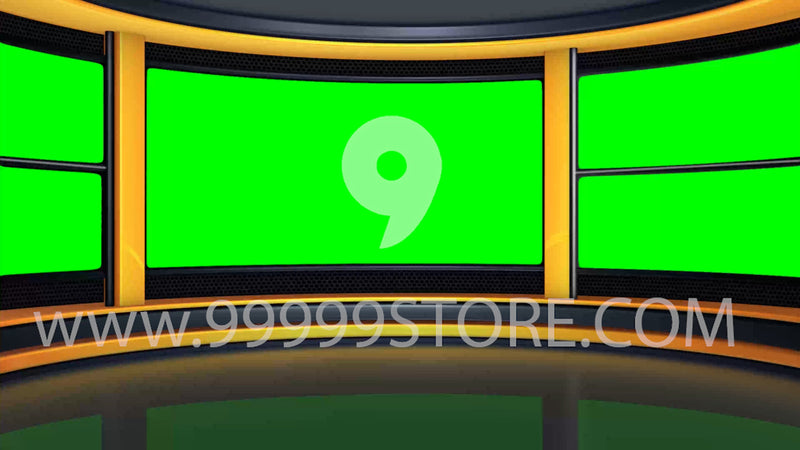 Virtual Studio Sets Virtual Set Green Screen 4K - COMBO VOL 28 GREEN SCREEN 99999Store
