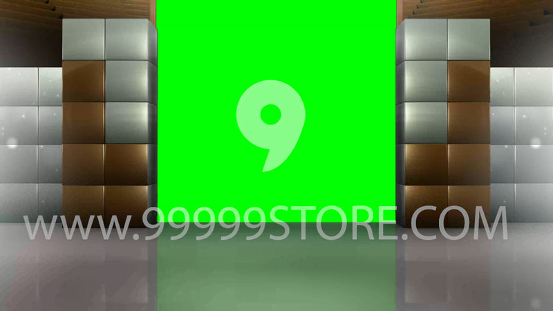 Virtual Studio Sets Virtual Set Green Screen 4K - SUPER COMBO 4K - VOL 09 GREEN SCREEN 99999Store