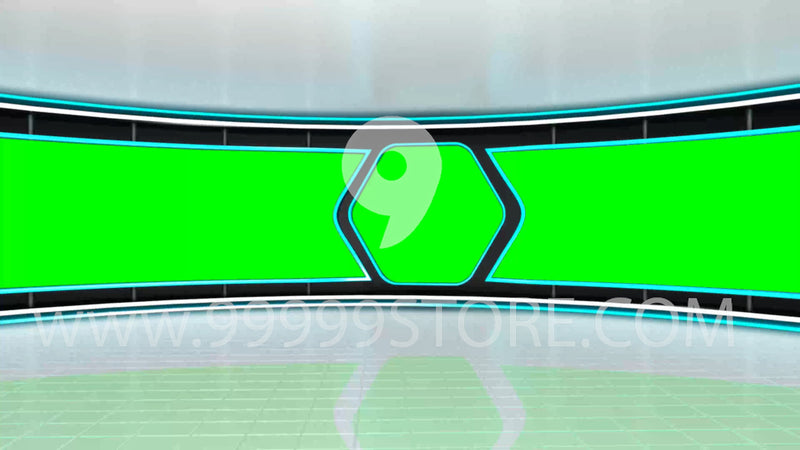 Virtual Studio Sets Virtual Set Green Screen 4K - Matter of Perception GREEN SCREEN 99999Store