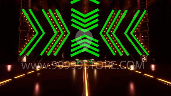 Virtual Set Green Screen 4K - MusicDJ 01 Table