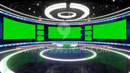Virtual Set Green Screen 4K - News 119 Table