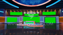 Virtual Studio Sets Virtual Set Green Screen 4K - News 64 GREEN SCREEN FOX 99999Store