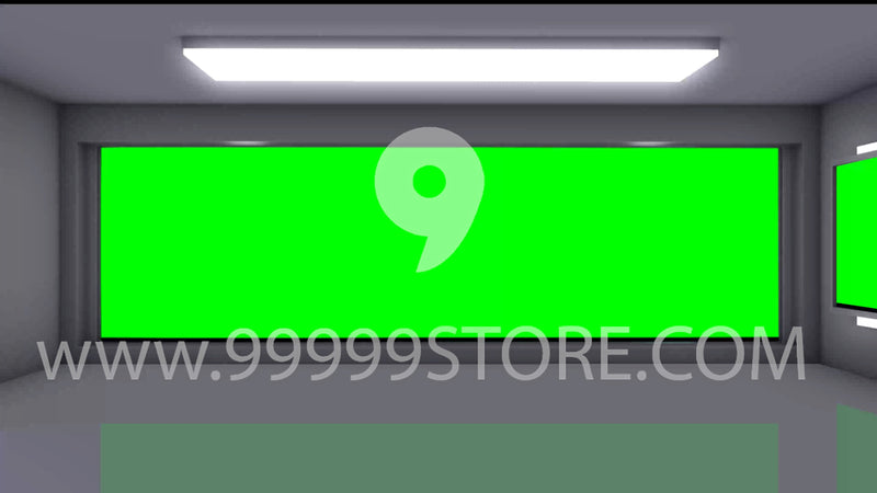 Virtual Studio Sets Virtual Set Green Screen 4K - Presenting The Facts GREEN SCREEN 99999Store