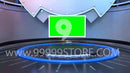 Virtual Studio Sets Virtual Set Green Screen 4K - SSMIX 09 GREEN SCREEN 99999Store
