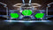 Virtual Set Green Screen 4K - Stage 104