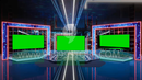 Virtual Set Green Screen 4K - Stage 19