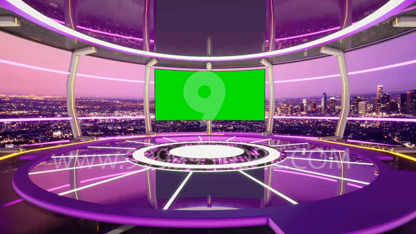 Virtual Set Green Screen 4K - Stage 62