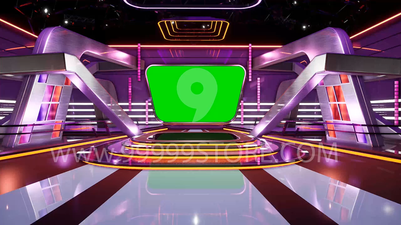 Virtual Set Green Screen 4K - Stage 88